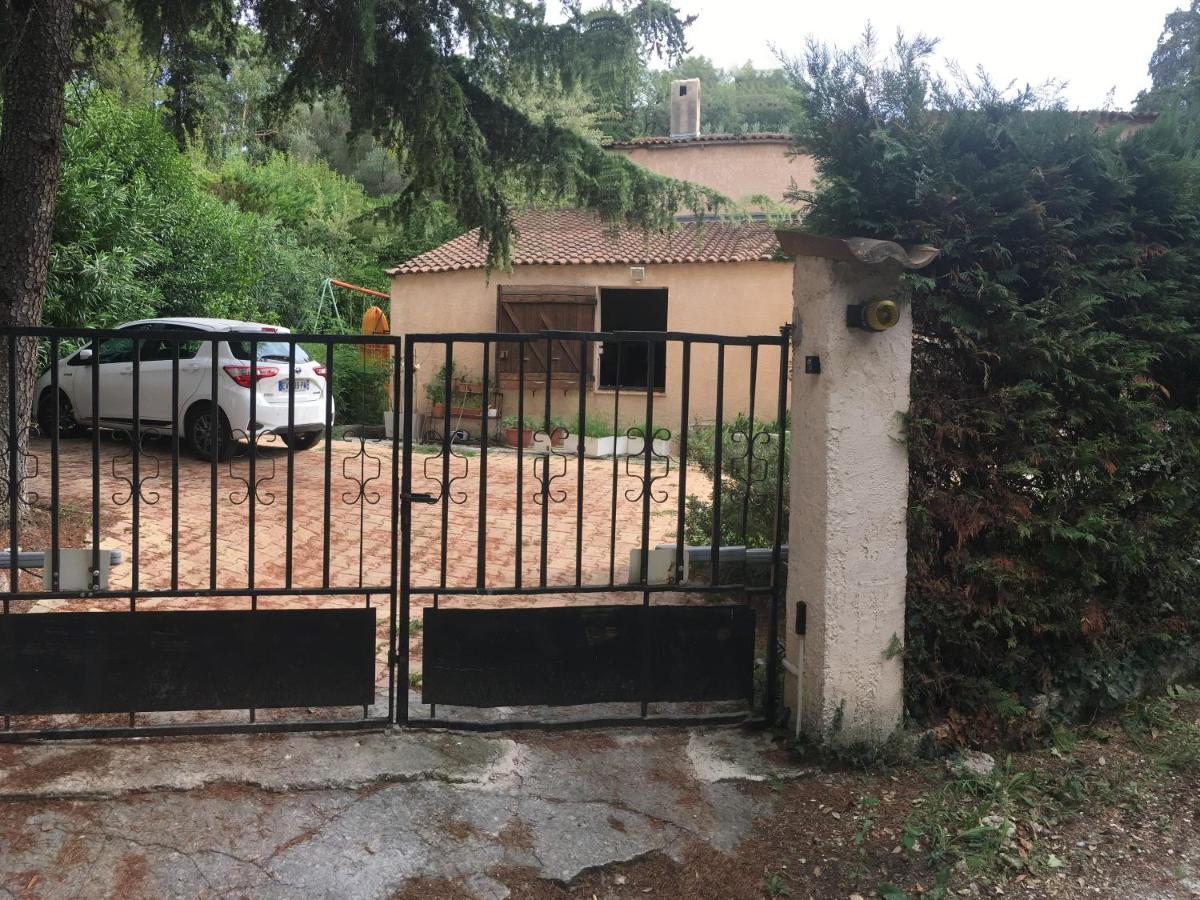 10mn Cannes Independante Etage D'une Maison Avec Piscine Homestay *